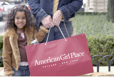 Returning from American Girl Place