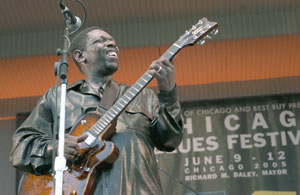 Lucky Peterson at the Chicago Blues Festival