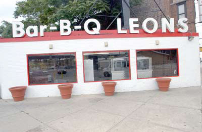 Leon's Bar-B-Q is a South Side fixture