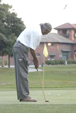 The South Shore Cultural Center features a nine-hole golf course